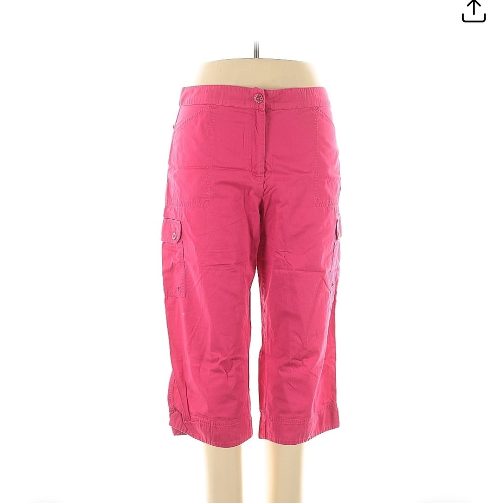 Izod Pink Capris for Women